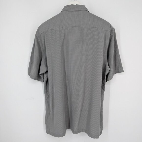 Quiksilver Waterman Button Up Shirt Men 2XL Check Outdoor Coastal Surfer Casual - Picture 2 of 11